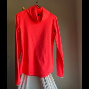 Nike Dri-Fit long sleeve turtle neck hot pink sz M